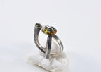 Handmade Color Changing Sultanite Silver Ring, Handcrafted Sultanite Jewelry,Wedding Ring Gift, Sultanite Anniversary Ring,Gift for Her