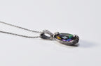 Handmade Mystic Topaz Sterling Silver Necklace, Gemstone Jewelry Gift