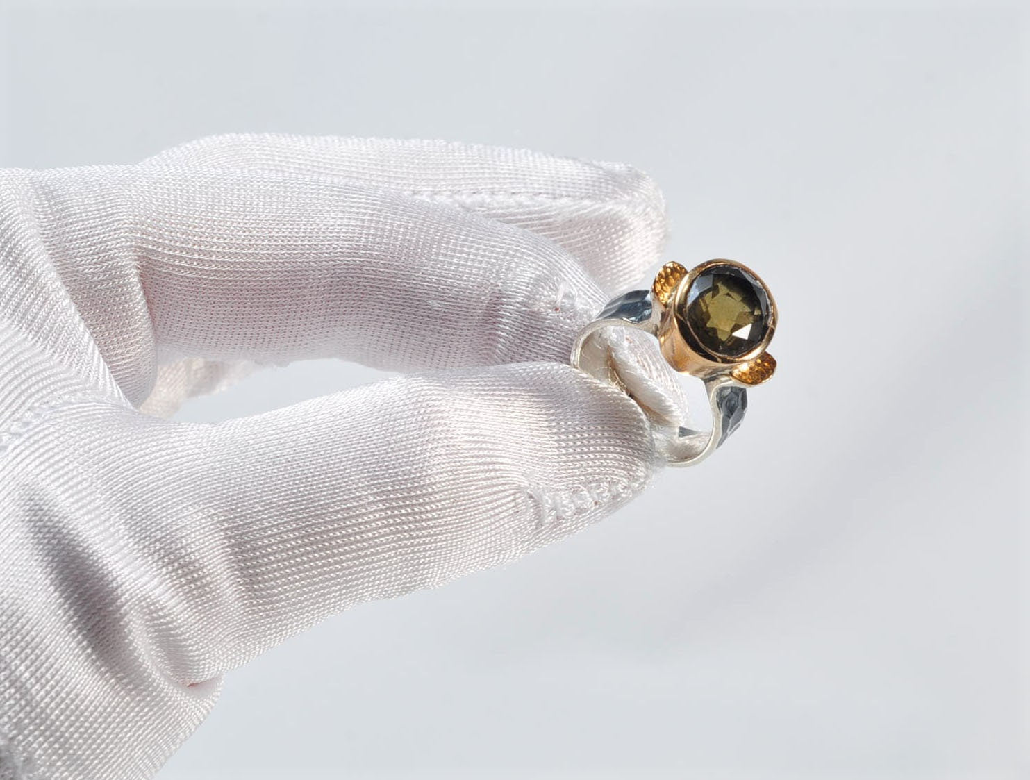 Handmade Color Changing Sultanite Silver  Ring, Handcrafted Sultanite Jewelry,Gift for Her