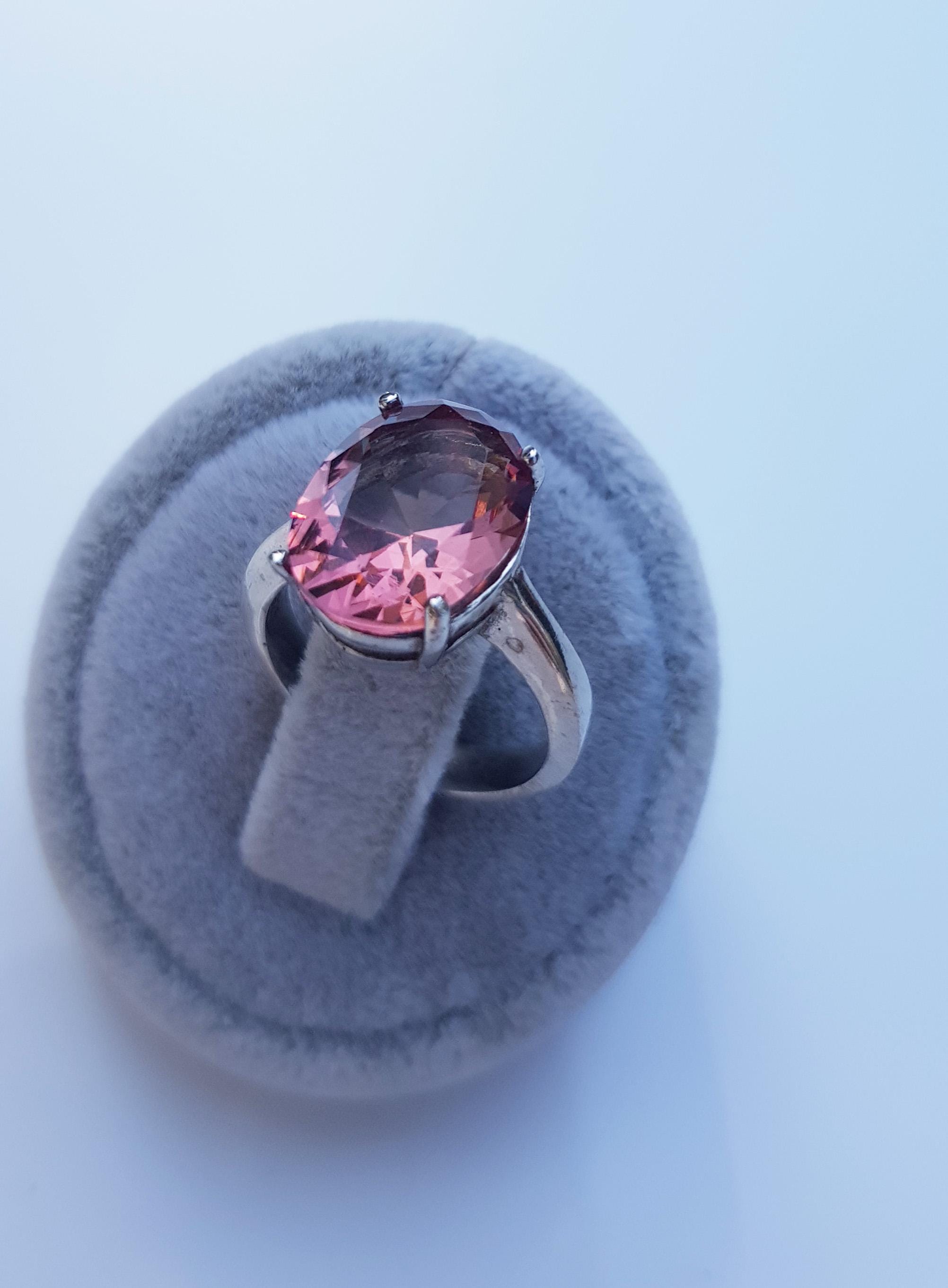 Handmade Color Changing Sultanite Silver Ring: Turkish Gemstone Jewelry