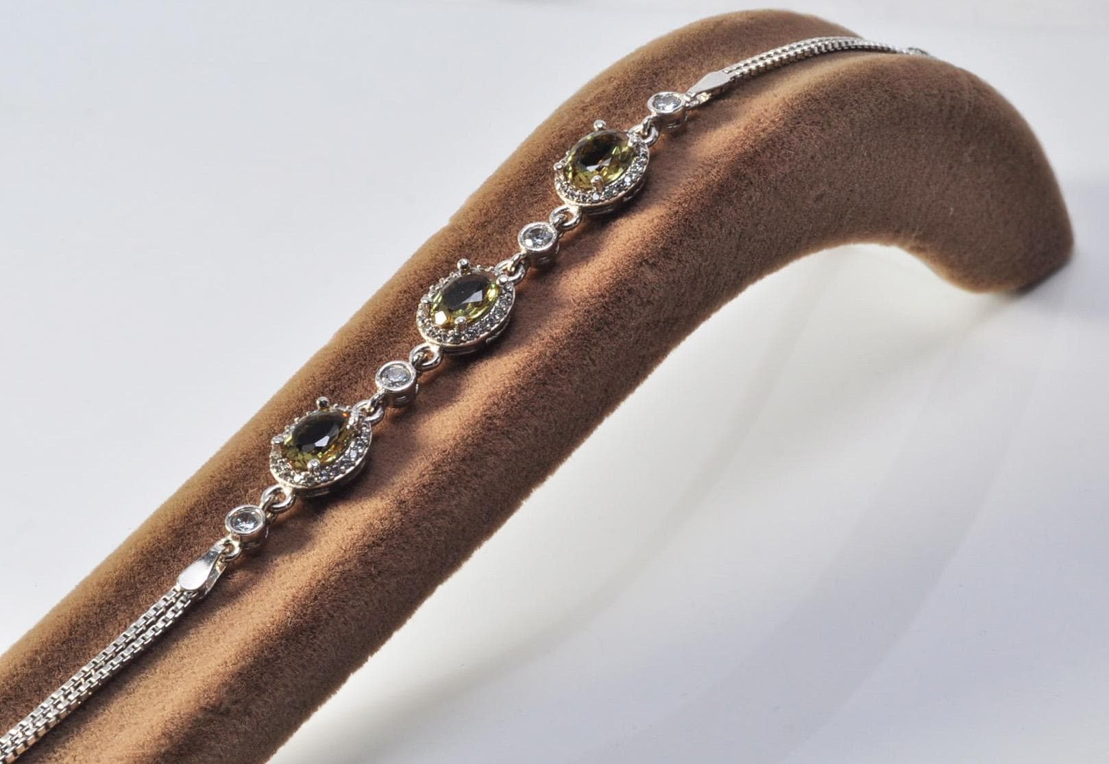 Handmade Color Changing Sultanite Bracelet, Sterling Silver Jewelry