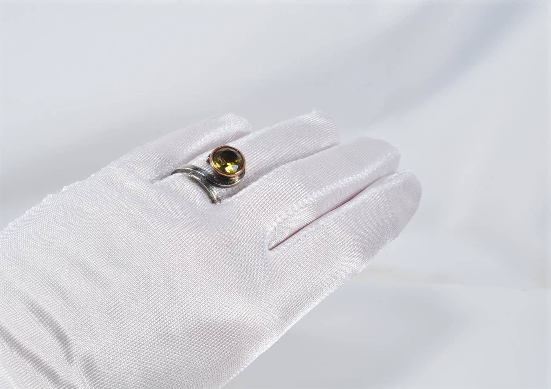 Handmade Sultanite Silver Color Changing Ring: December Birthstone