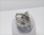 Handmade Zircon Silver Ring, Handcrafted Zircon Jewelry,Wedding Ring Gift, 925 Sterling Silver Zircon Ring,Gift for her