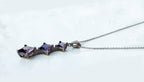 Handmade Amethyst 925 Sterling Silver Necklace: Gemstone Jewelry