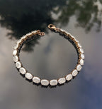 Unique Handmade Najaf Stone Bracelet – Genuine 925 Silver Gift Idea