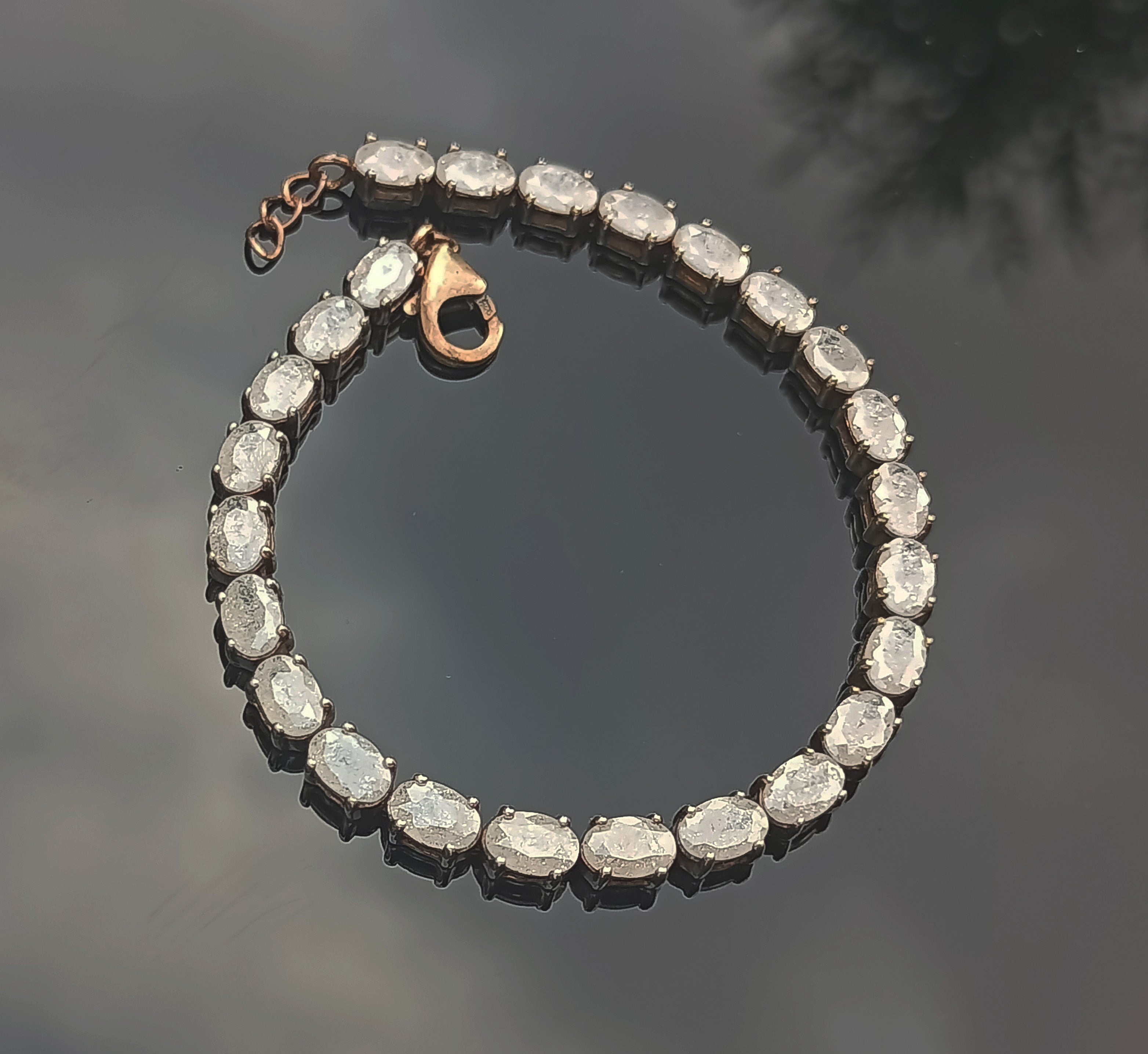 Unique Handmade Najaf Stone Bracelet – Genuine 925 Silver Gift Idea