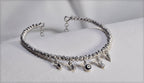 Handmade Genuine Zircon Gemstone Silver Bracelet, Zircon Bracelet Jewelry,Handcrafted, Gift For Her, Wedding Gift