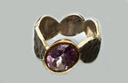 Handmade Amethyst Sterling Silver Ring: February Birthstone Jewelry