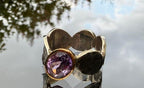 Handmade Amethyst Sterling Silver Ring: February Birthstone Jewelry