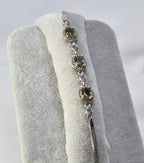 Handmade Color Changing Sultanite Bracelet, Sterling Silver Jewelry