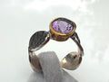 Handmade Amethyst Sterling Silver Ring: February Birthstone Jewelry