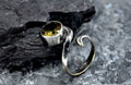 Handmade Genuine Sultanite Silver Ring,Color changing Sultanite Jewelry