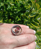 Handmade Color Changing Sultanite Silver Ring: Turkish Gemstone Jewelry