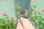 Handmade Color Changing Sultanite Silver Ring: Turkish Gemstone Jewelry