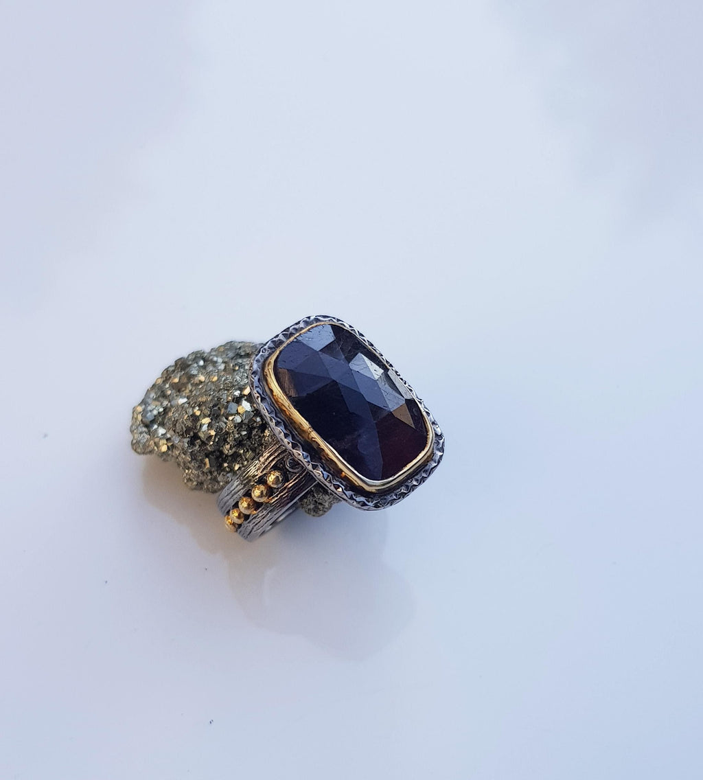 Handmade Ruby Ring: 925 Sterling Silver Gemstone Jewelry