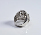 Handmade Zircon 925 Sterling Silver Ring, Handcrafted Zircon Jewelry,Wedding Ring Gift, Anniversary Gift for Her
