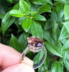 Handmade Sultanite Ring: Color Changing Gemstone, Sterling Silver
