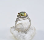 Handmade Color Changing Sultanite Ring, 925 Sterling Silver Jewelry