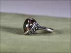 Handmade Sultanite Silver Ring, Color Change Gemstone Jewelry