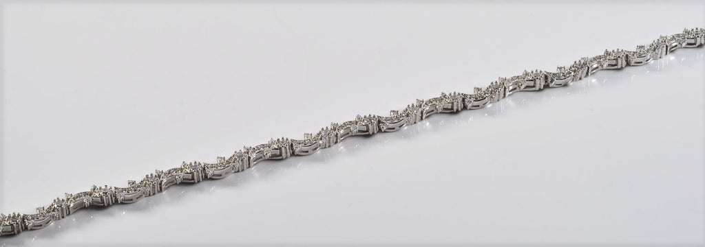 Handmade Genuine Zircon Gemstone Silver Bracelet, Zircon Bracelet Jewelry,Handcrafted, Gift For Her, Wedding Gift