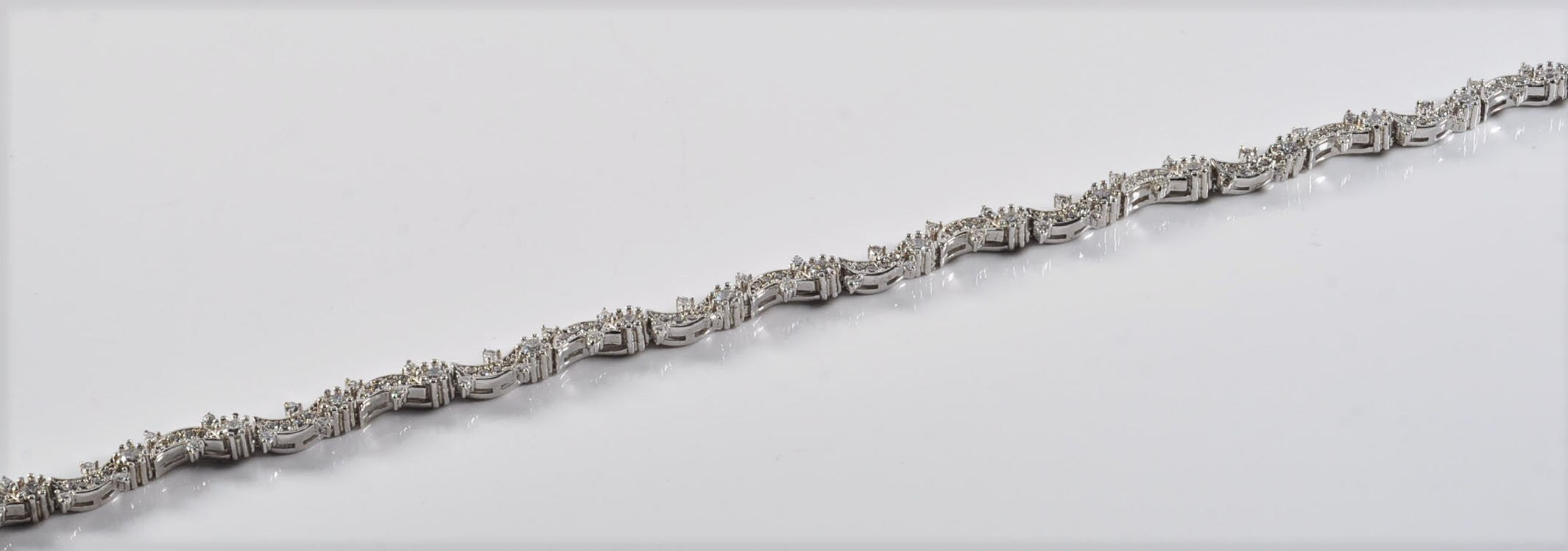 Handmade Genuine Zircon Gemstone Silver Bracelet, Zircon Bracelet Jewelry,Handcrafted, Gift For Her, Wedding Gift