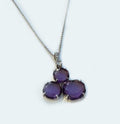 Handmade Amethyst 925 Sterling Silver Necklace: Gemstone Jewelry
