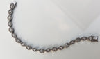 Handmade Genuine Zircon Gemstone Silver Bracelet, Zircon Bracelet Jewelry,Handcrafted, Gift For Her, Wedding Gift