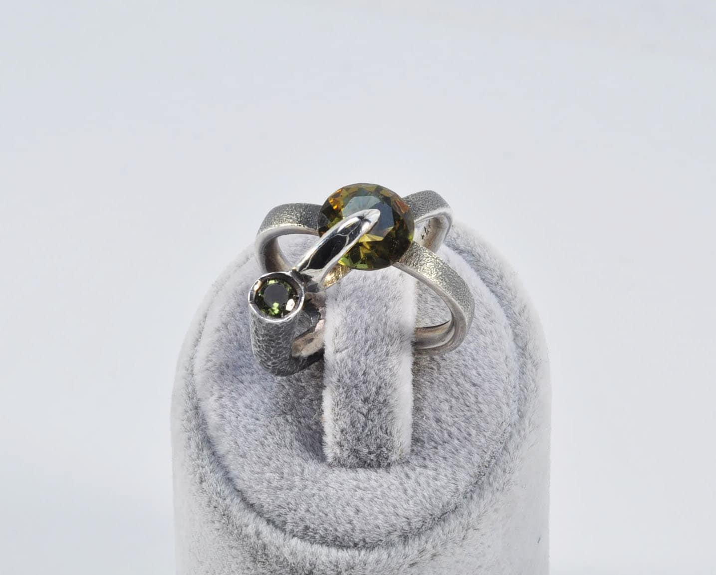 Handmade Color Changing Sultanite Silver Ring, Handcrafted Sultanite Jewelry,Wedding Ring Gift, Sultanite Anniversary Ring,Gift for Her