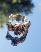 Handmade Color Changing Sultanite Silver Ring: Turkish Gemstone Jewelry