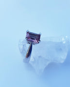 Handmade Color Changing Sultanite Silver Ring: Turkish Gemstone Jewelry