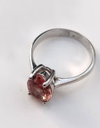 Handmade Heart‑Shaped Sultanite Ring in Sterling Silver, Color‑Changing Gemstone Jewelry