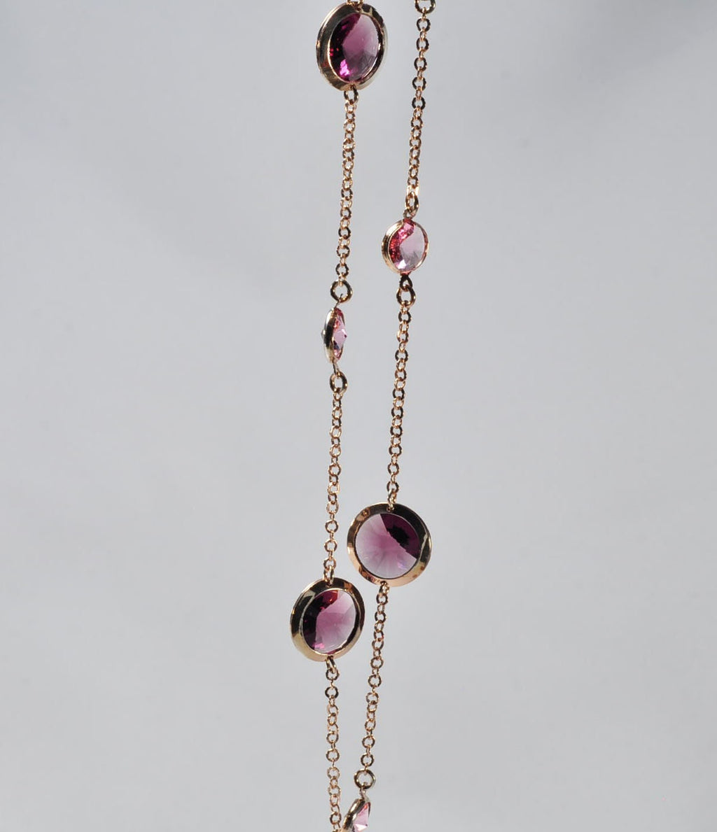 Handmade Amethyst Silver Necklace,925 Sterling Silver Genuine Authentic Necklace, Amethyst Gemstone Jewelry Gift for Her