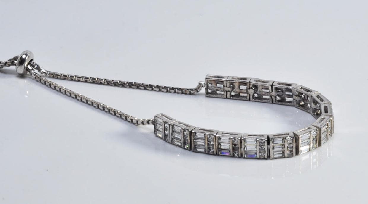 Handmade Genuine Zircon Gemstone Silver Bracelet, Zircon Bracelet Jewelry,Handcrafted Bracelet, Gift For Her