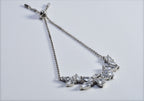 Handmade Zircon Gemstone 925 Sterling Silver Bracelet: December Birthstone