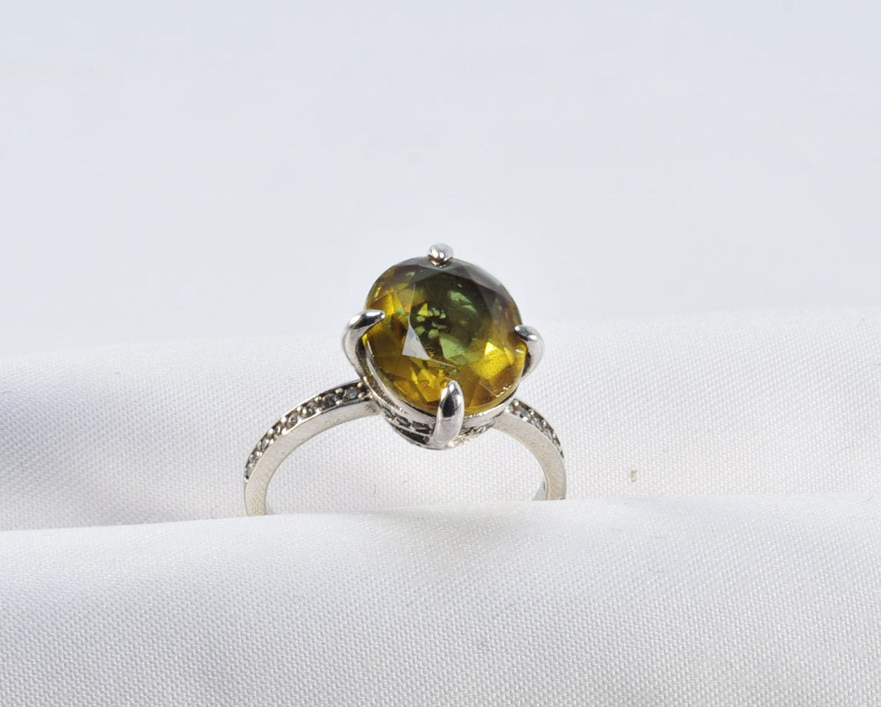 Handmade Color Changing Sultanite Silver Ring, Handcrafted Sultanite Jewelry,Wedding Ring Gift, Sultanite Anniversary Ring,Gift for Her