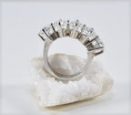 Handmade Zircon 925 Sterling Silver Ring, Handcrafted Zircon Jewelry,Wedding Ring Gift, Anniversary Gift for Her