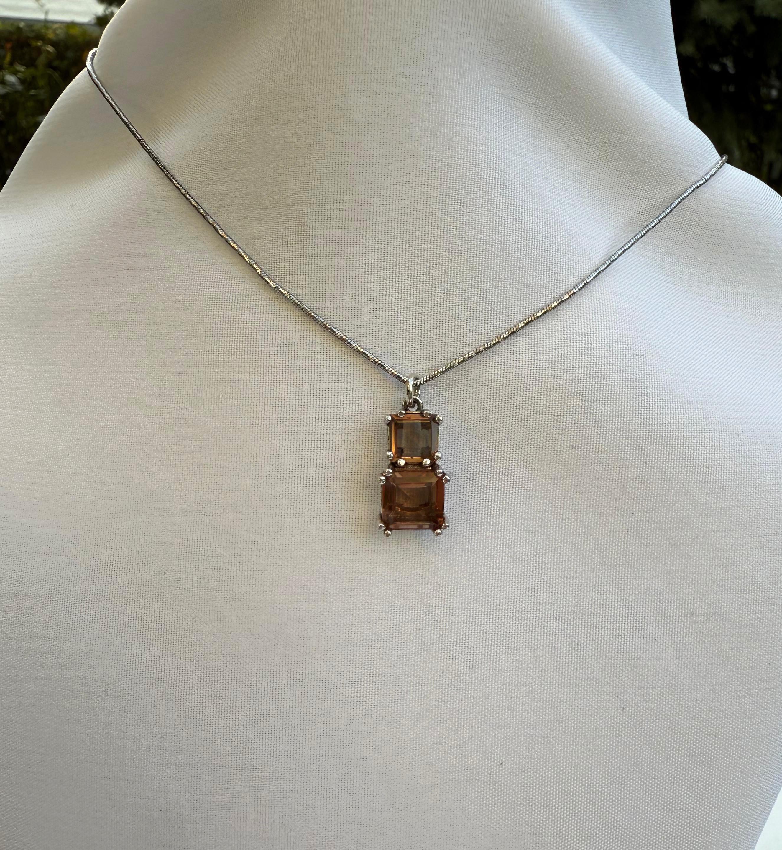 Handmade Sultanite Silver Necklace: 925 Sterling Silver, Color Changing Gemstone