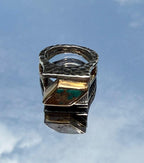 Handmade Turquoise Ring: 925 Sterling Silver Band, Artisan Jewelry
