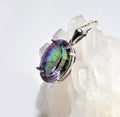 Handmade Mystic Topaz 925 Sterling Silver Necklace - Gemstone Jewelry