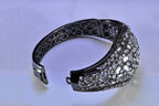 Handmade Genuine Natural Zircon Gemstone Silver Bracelet,Zircon Bracelet Jewelry,Handcrafted,Artist Design