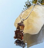 Handmade Sultanite Silver Necklace: 925 Sterling Silver, Color Changing Gemstone