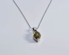 Handmade Sultanite  Silver Necklace,925 Sterling Silver Genuine Authentic Necklace, Sultanite  Gemstone Jewelry Gift for Her