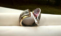 Handmade Genuine Amethyst Silver Ring, Handcrafted Amethyst Jewelry,Wedding Ring Gift, 925 Sterling Silver Amethyst Ring,Gift for her
