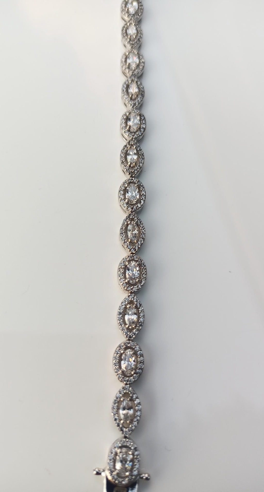Handmade Genuine Zircon Gemstone Silver Bracelet, Zircon Bracelet Jewelry,Handcrafted, Gift For Her, Wedding Gift