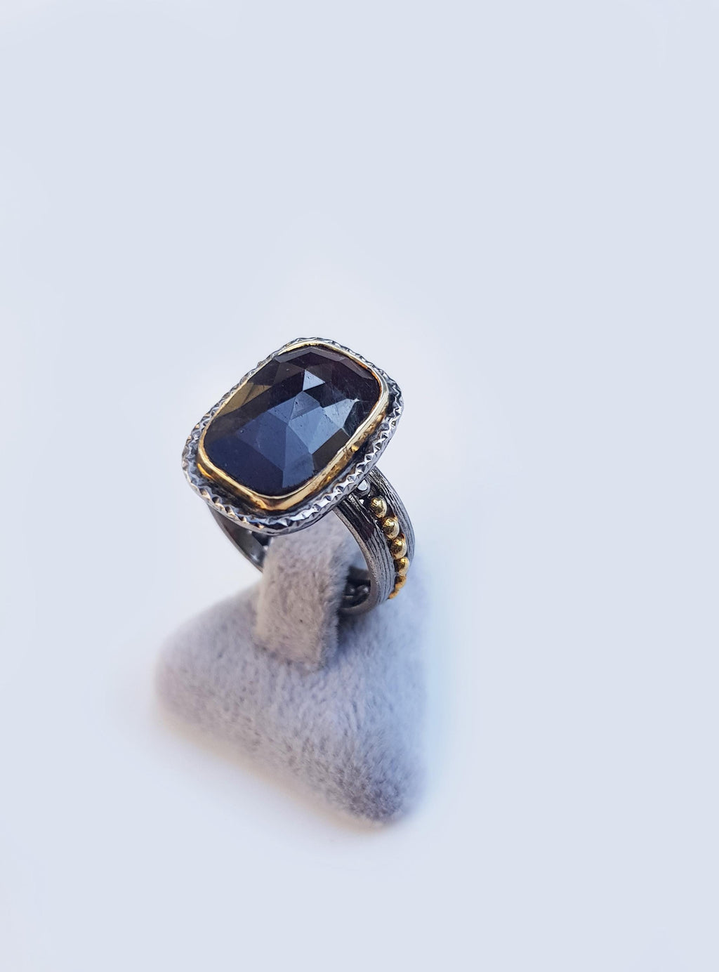 Handmade Ruby Ring: 925 Sterling Silver Gemstone Jewelry