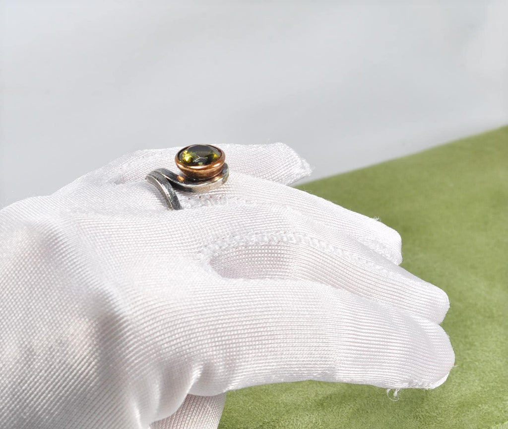 Handmade Sultanite Silver Color Changing Ring: December Birthstone