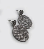 Handmade Sterling Silver Zircon Earrings: 925 Silver Jewelry