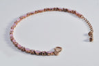 Handmade Genuine Pink Najaf Gemstone Rose Silver Bracelet, Pink Najaf Bracelet Jewelry,Handcrafted, Gift For Her, Wedding Gift