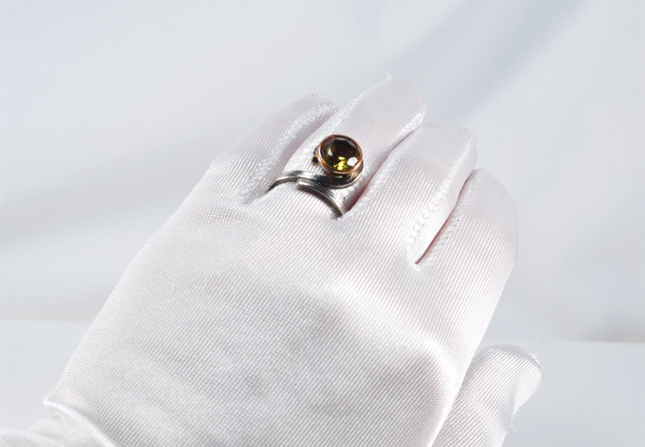 Handmade Sultanite Silver Color Changing Ring: December Birthstone