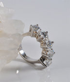 Handmade Zircon 925 Sterling Silver Ring, Handcrafted Zircon Jewelry,Wedding Ring Gift, Anniversary Gift for Her